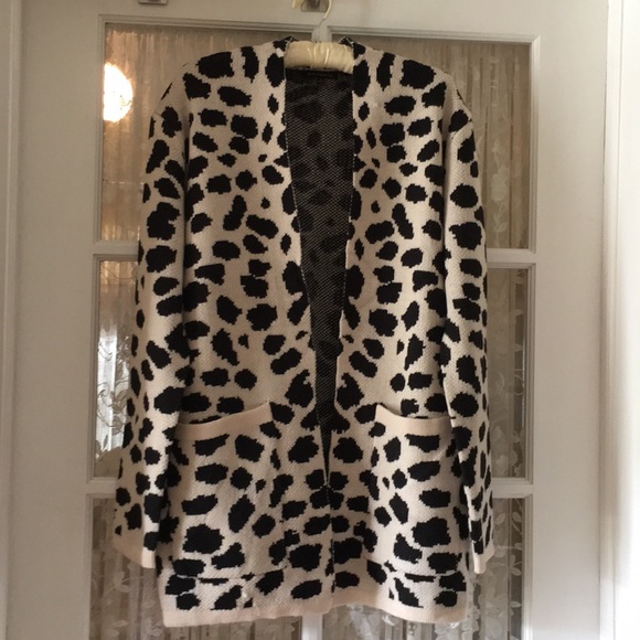 Staccato Sweaters - Animal print sweater size M